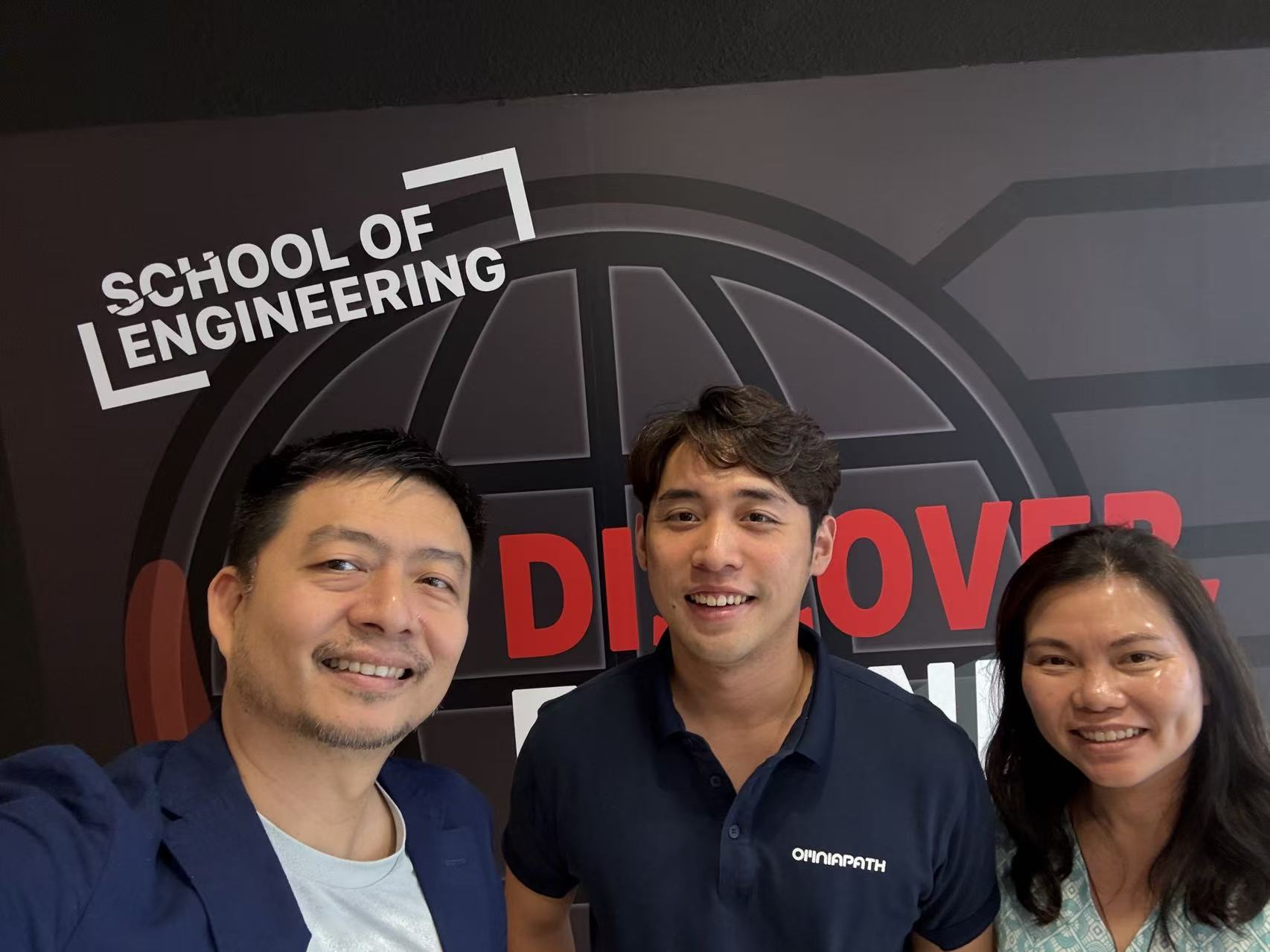 Pitching OMNIAPATH at Nanyang Polytechnic, Singapore